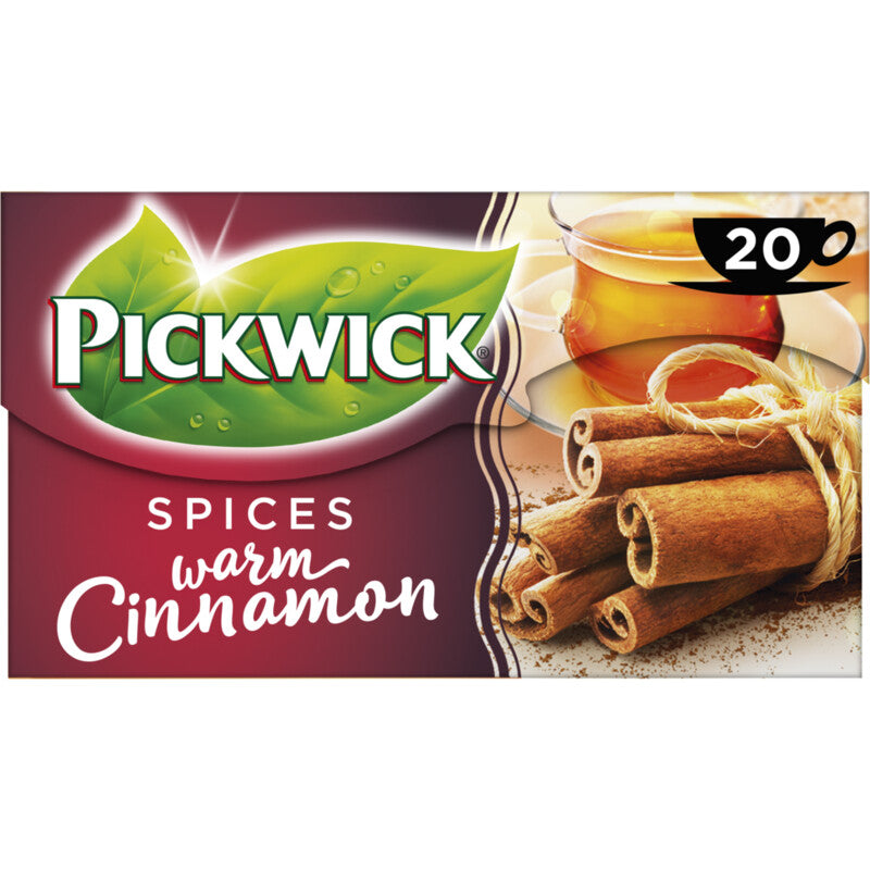 Pickwick warm Cinnamon Tea 1-kops 20 Stuks/warm Cinnamon Tea