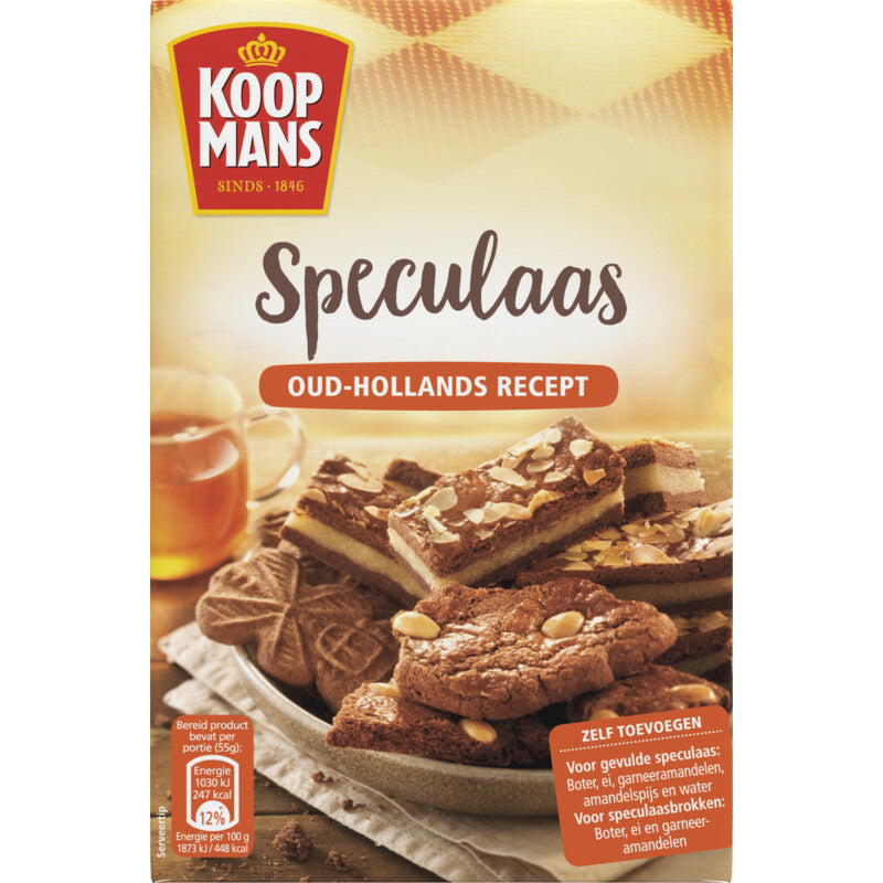 Koopmans Speculaas Oud-Hollands Recept (400 gram)