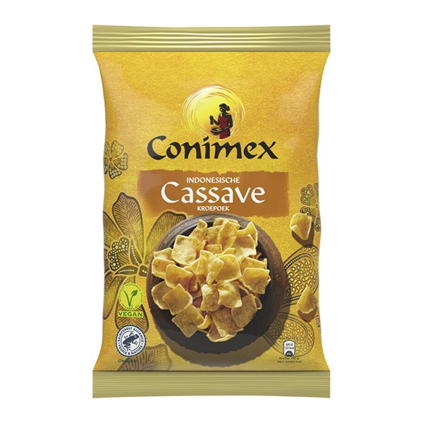 Conimex Indonesische Cassave Kroepoek Vegan (75 gram)