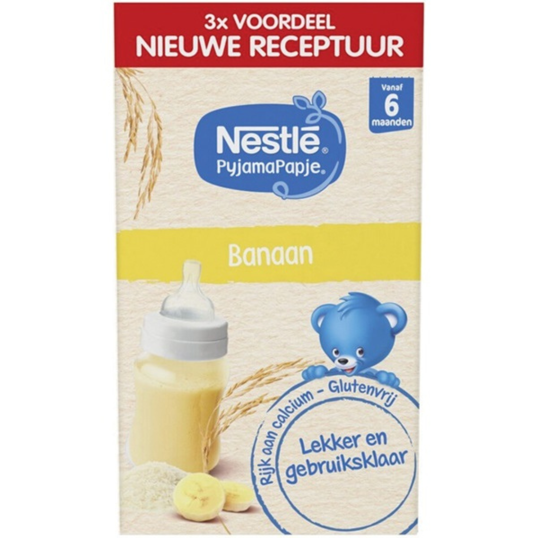 Nestle Pyjamapapje banaan (3x250 ml)