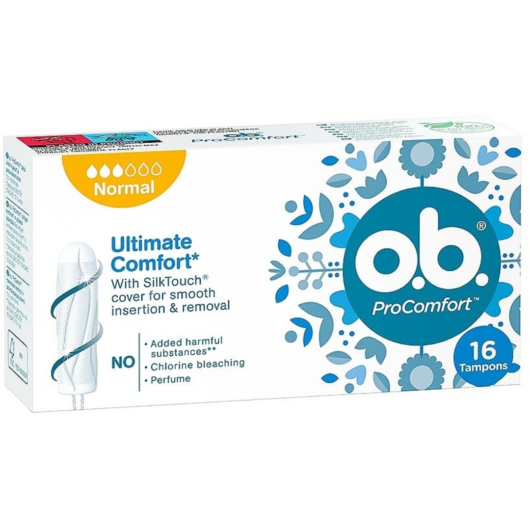 Tampons normaal/regular O.B. 16 stuks The Dutch Shop