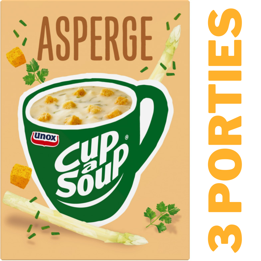 Unox Cup-a-soup Asperge (3 x15 gram) | Dutchshop HK