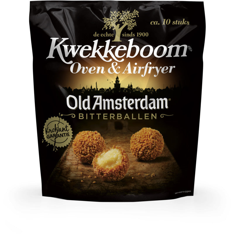Kwekkeboom Oven & Airfryer Old Amsterdam: 10 Bitterballen (250 gram)