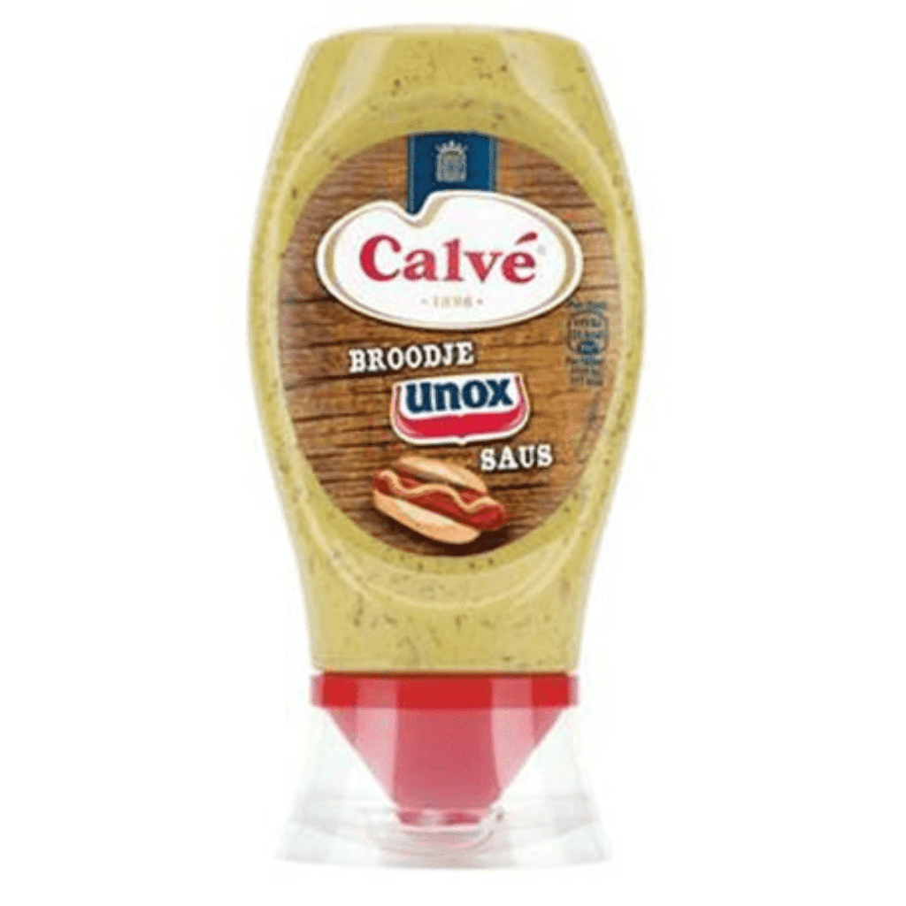  Honey Mustard Sauce Calve Broodje Unox Saus  (250 ml) | Dutchshop