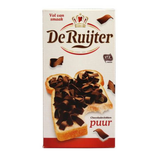 De Ruijter Chocoladevlokken Puur ( 300 gram )