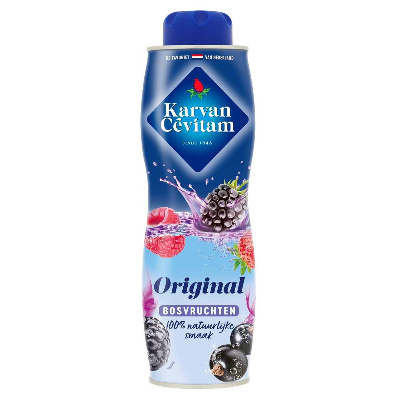 Karvan Cevitam Siroop bosvruchten (600 ml)/ Drink syrup Forest fruit flavour