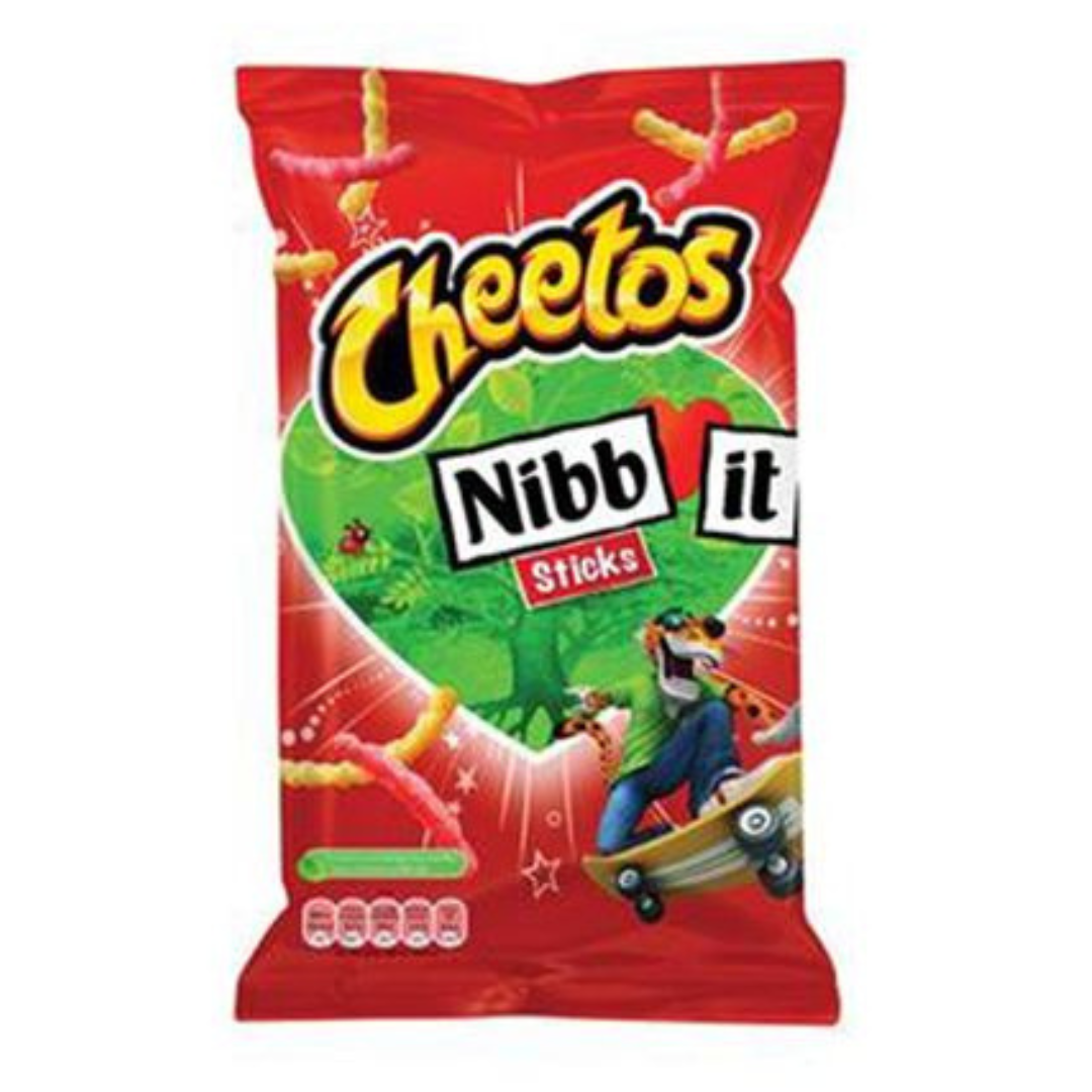 Cheetos Nibb-it sticks (110 gram) (met korting/houdbaar tot 23 september)