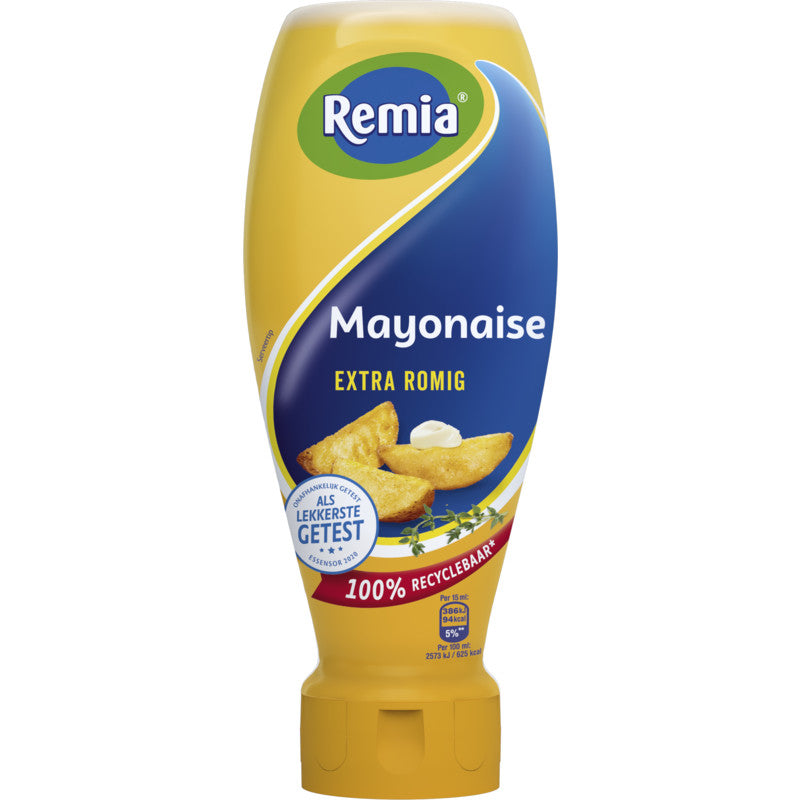 Remia Mayonaise Extra Romig (500 ml)/Extra creamy mayonnaise (Discounted/Best Before 1st of December 2023)