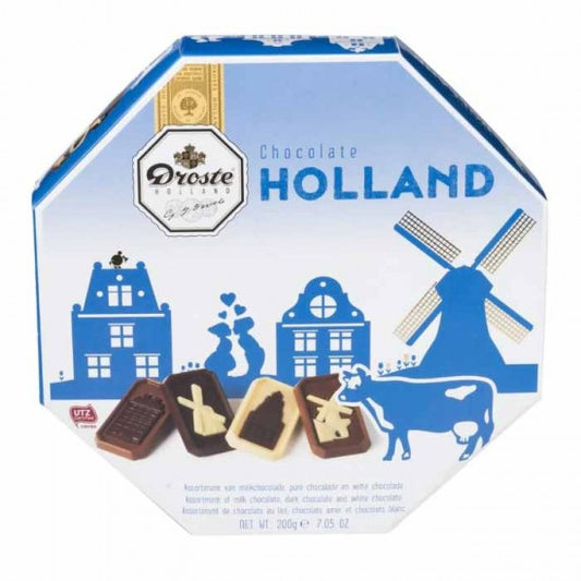 Droste Holland Chocolate Giftbox House: 200 gram