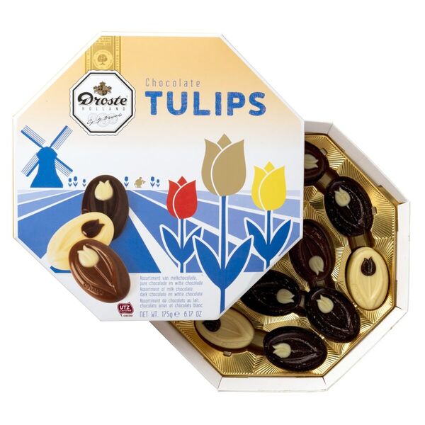 Droste Holland Chocolate Giftbox Tulips: 175 gram