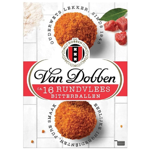 Van Dobben Oven &amp; Airfryer: 12 Rundvlees Bitterballen (300 gram)
