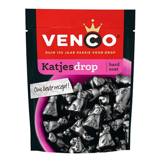 Venco Katjesdrop (250 gram)/Hard sweet licorice