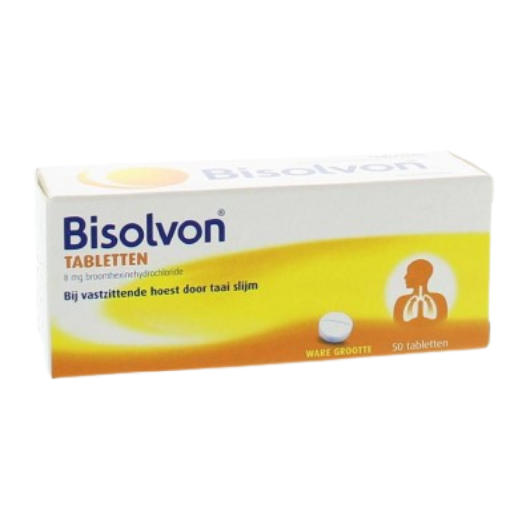 Bisolvon vastzittende hoest (50 tabletten)