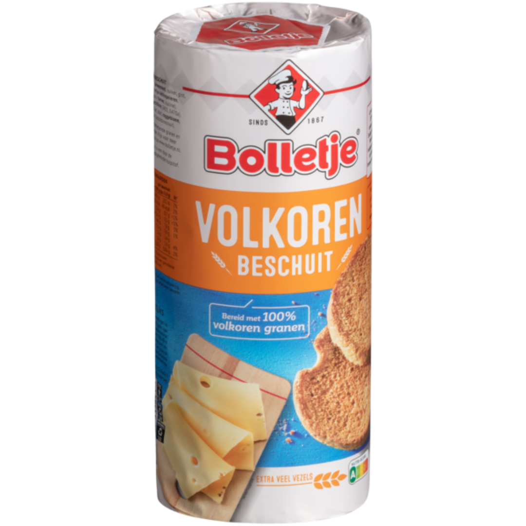 Bolletje Volkoren (whole grain) Beschuit