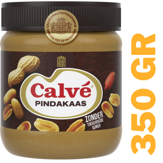 Calve Pindakaas / Regular peanut butter (350 gram)