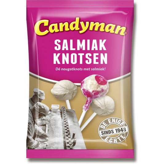 Candyman Salmiakknotsen 125g | Dutchshop HK