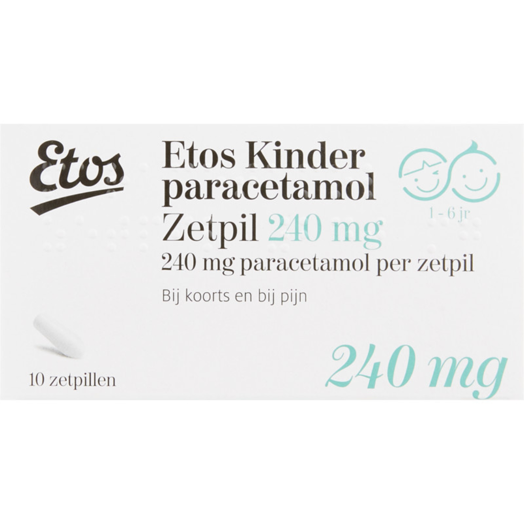 kinder paracetamol zetpillen