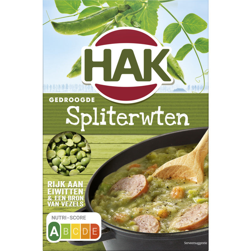 Hak Spliterwten Gedroogd 500 grams