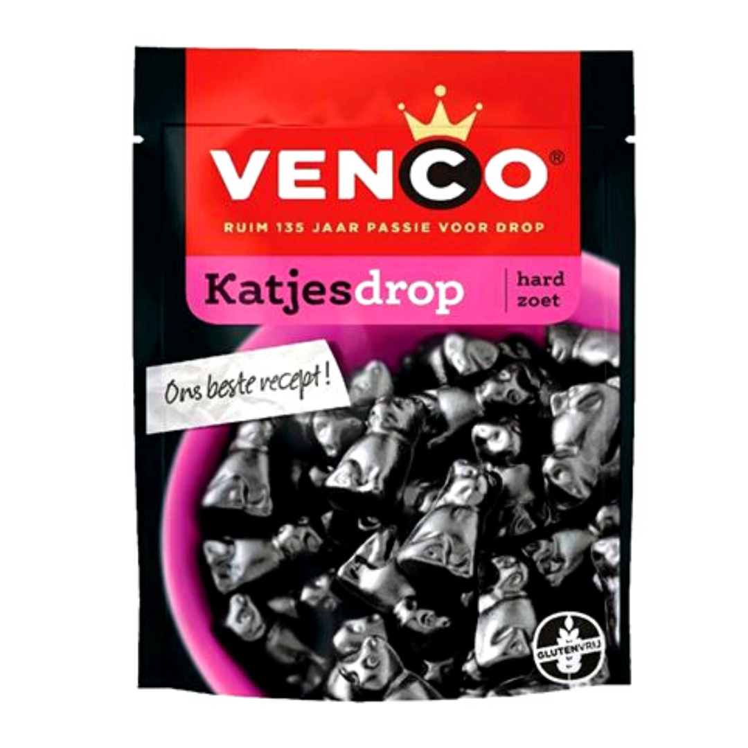 Venco Katjesdrop Gluten Free (250 gram)