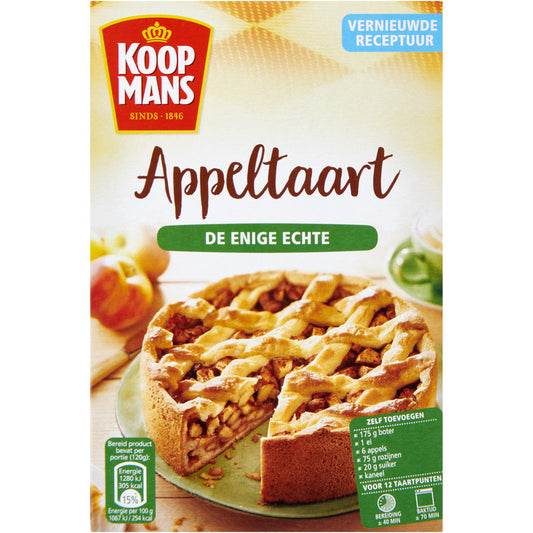 Koopmans Mix voor appeltaart 440 gram | Dutchshop HK