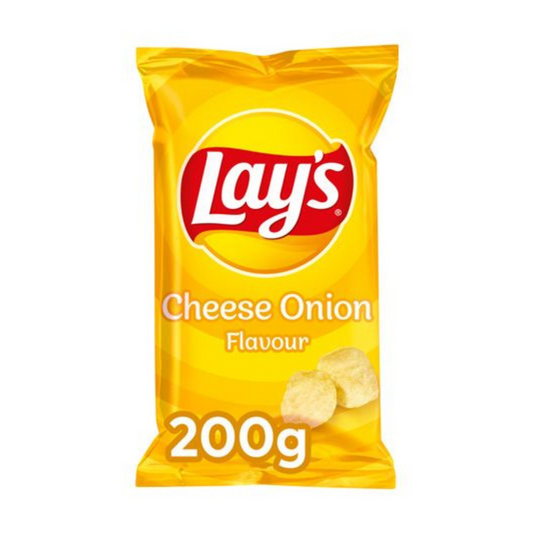 Lay's Chips cheese onion (200 gram ) (Discounted/Best before 2nd of December 2023)