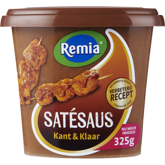Remia Satesaus (325 gram)/Satay sauce (ready-to-eat)