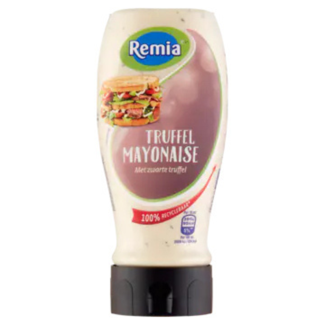 Remia Truffel Mayonaise met Zwarte Truffel 300ml/Truffle mayonnaise