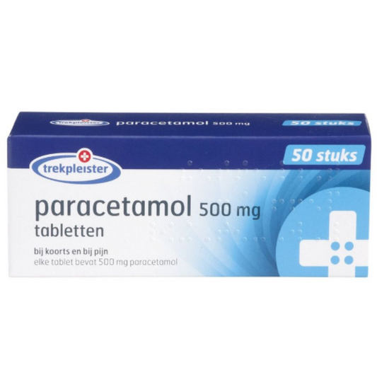 Trekpleister Paracetamol 500 mg ( 50 tabletten )