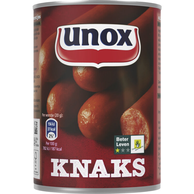 Unox Knaks 11 Pieces (400 gram)